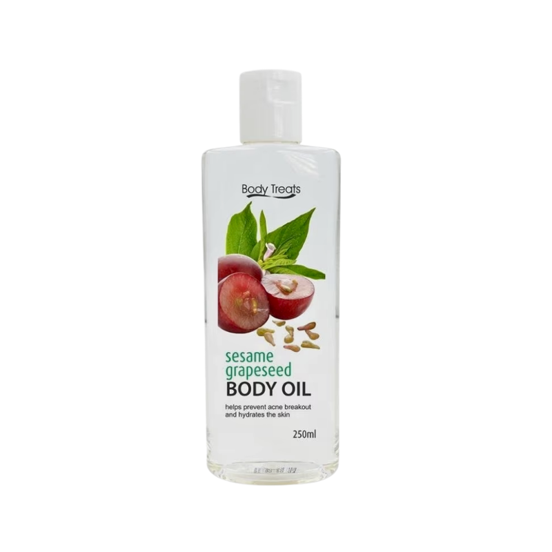 Body Treats Sesame Grapeseed Body Oil 250ml