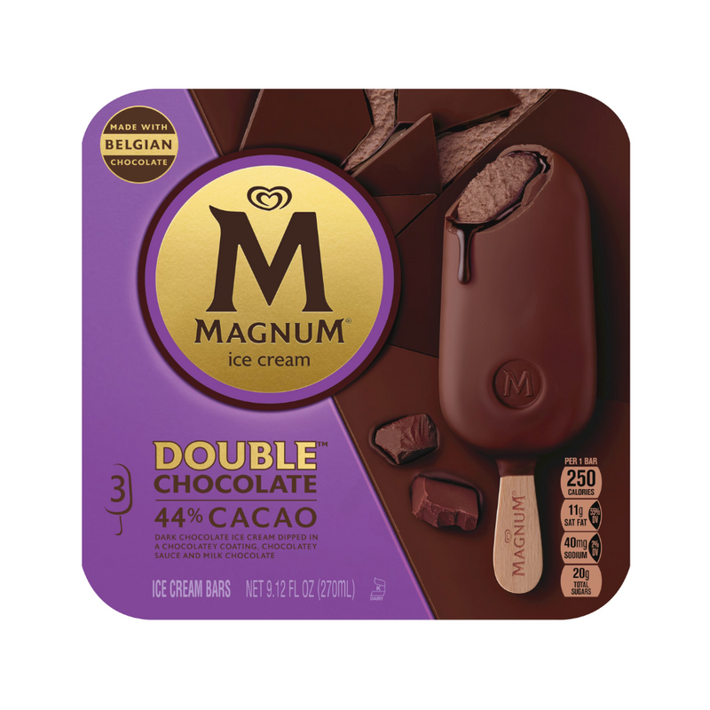 Magnum Ice Cream Double Chocolate 44% Cacao 270ml