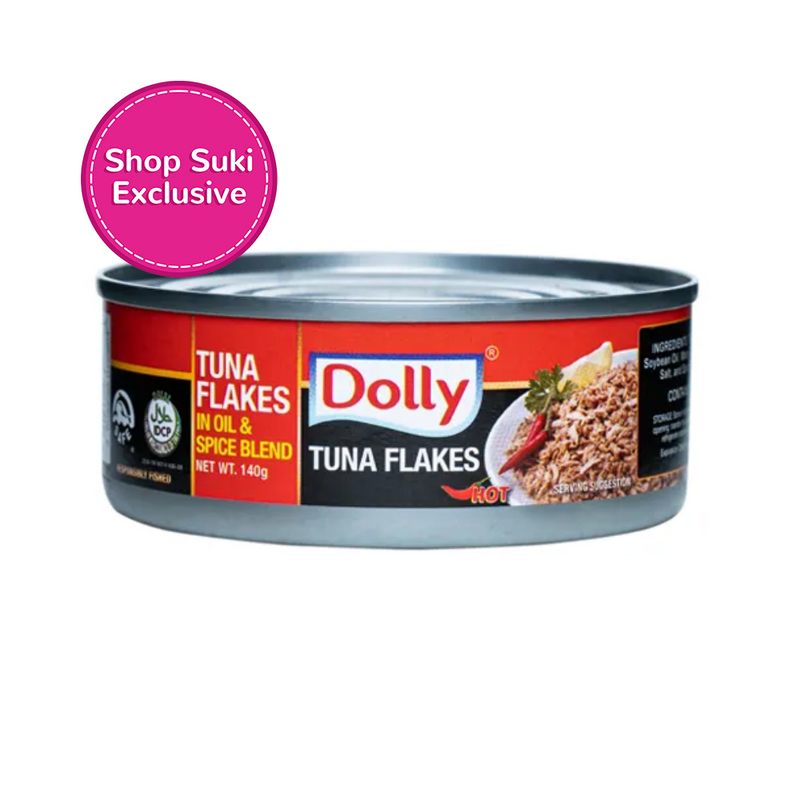 Dolly Tuna Flakes In Oil And Spice Blend 140g