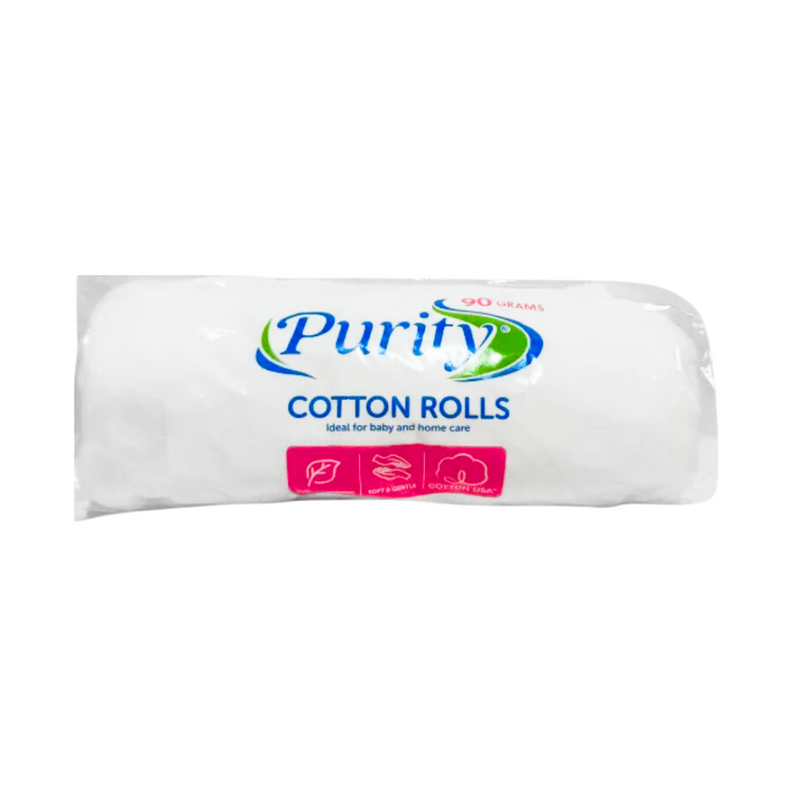 Purity Hypoallergenic Cotton Roll 90g