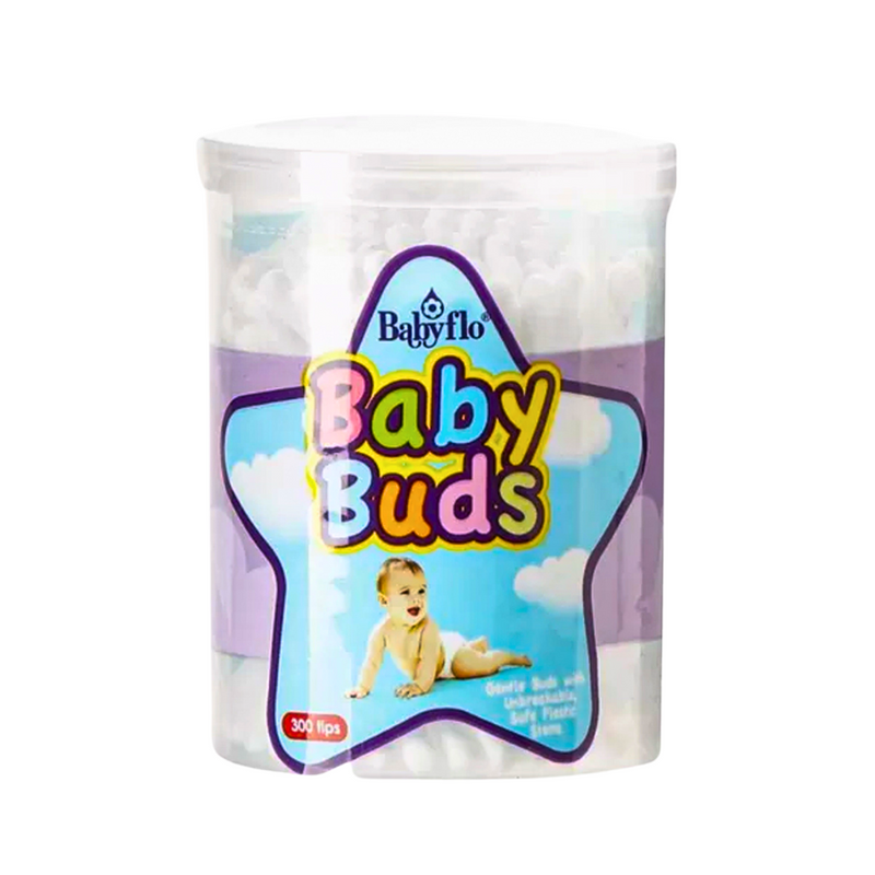 Babyflo Baby Buds White 300 Tips