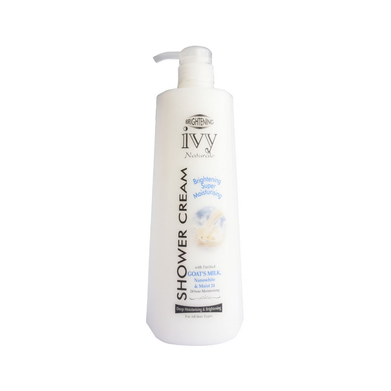 Ivy Natural Brightening Shower Cream Goats Milk 1000ml