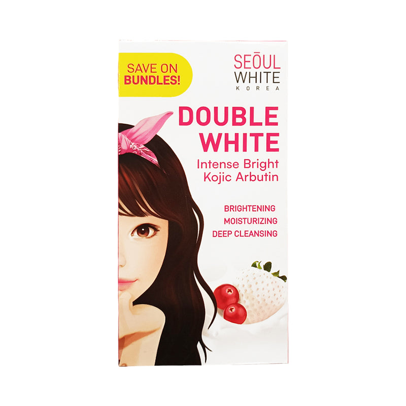 Seoul White Korea Double White Whitening Bar Soap 90g x 3's