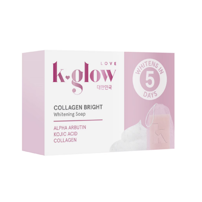 K Glow Collagen Bright Whitening Soap 90g