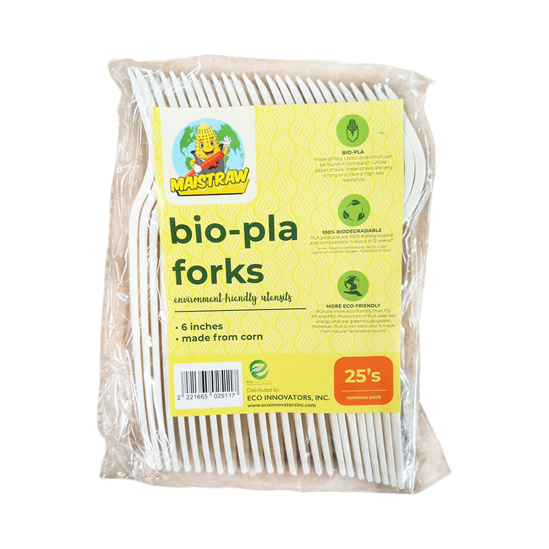 Maistraw Bio Pla Forks 25's