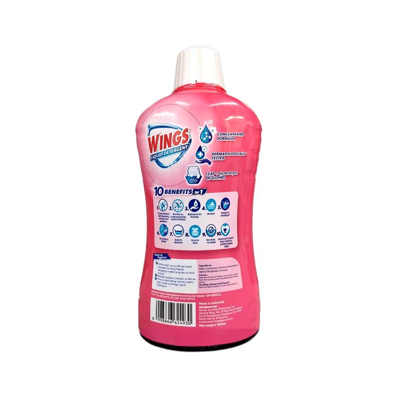 Wings Liquid Detergent Floral Bouquet 700ml