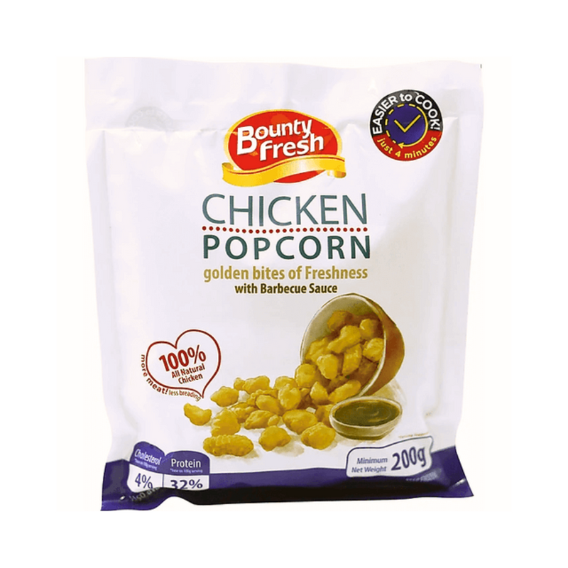 Bounty Fresh Chicken Popcorn With Barbecue Sauce 200g