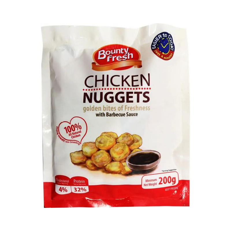 Bounty Fresh Chicken Nuggets With Barbecue Sauce 200g