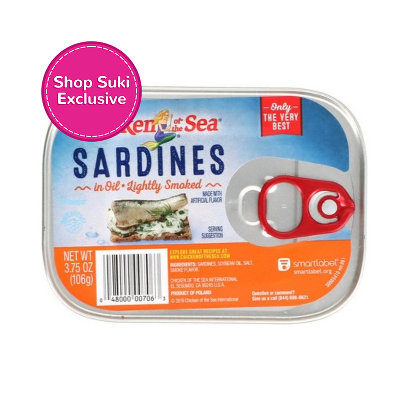 Chicken Of The Sea Sardines In Oil Lightly Smoked 106g