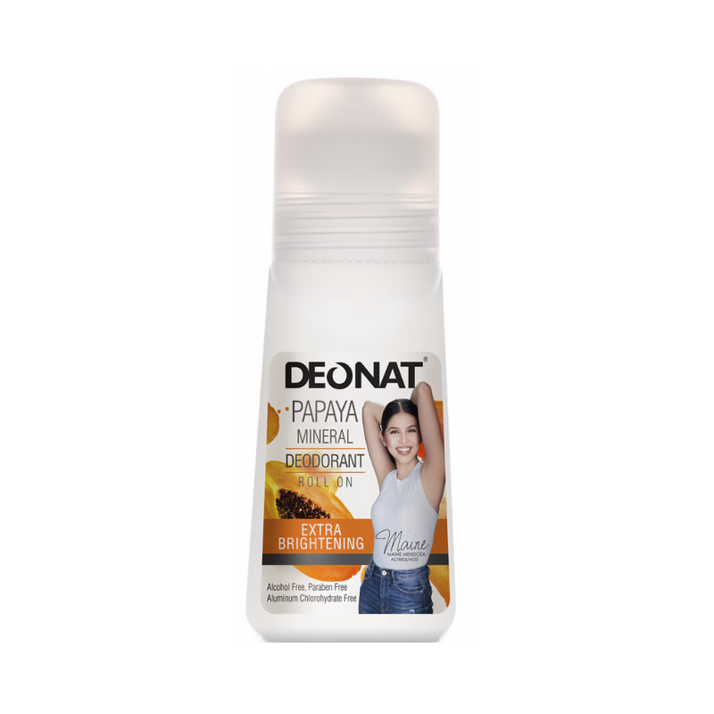 Deonat Deodorant Roll On Papaya Mineral  65ml