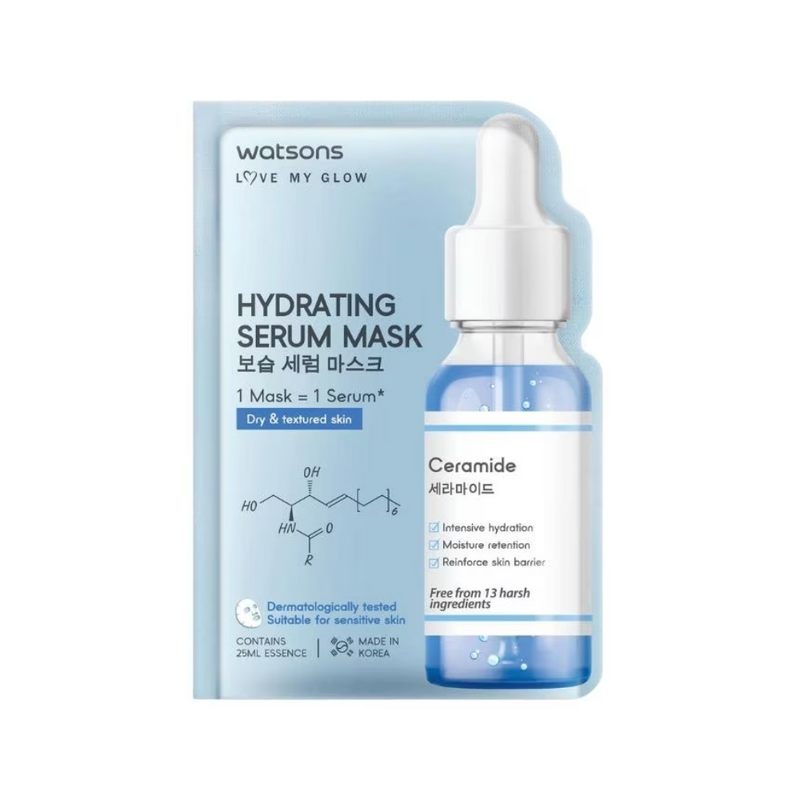 Watsons Hydrating Serum Mask 25ml 1's