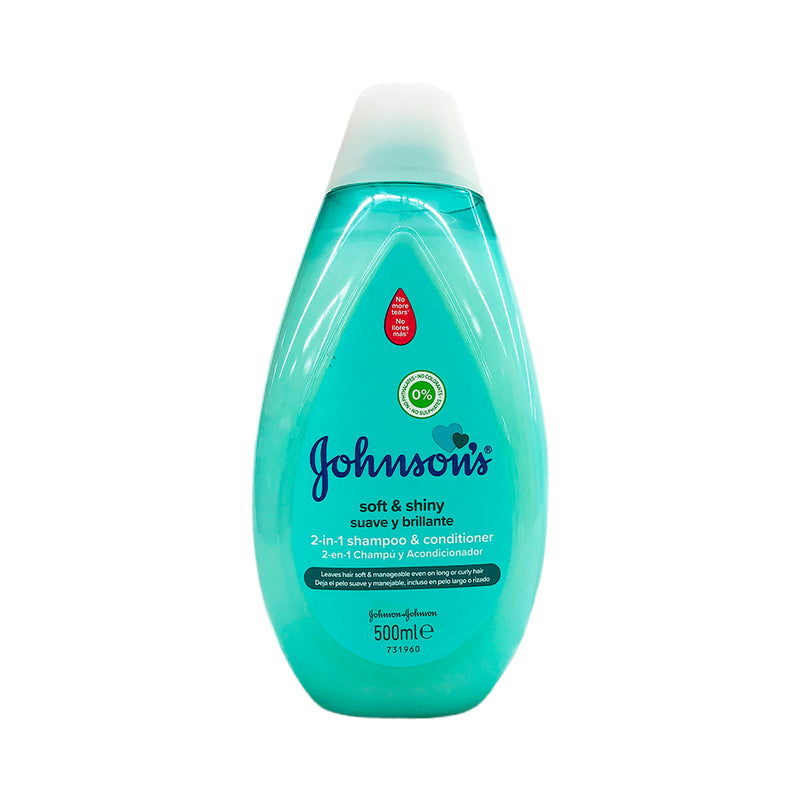 Johnson's Baby 2in1 Shampoo And Conditioner Soft And Shiny 500ml