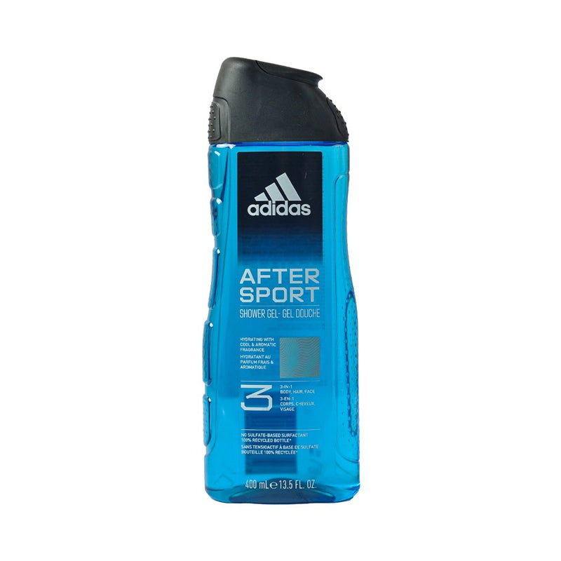 Adidas 3 in 1 Shower Gel After Sport 13.5oz 400ml