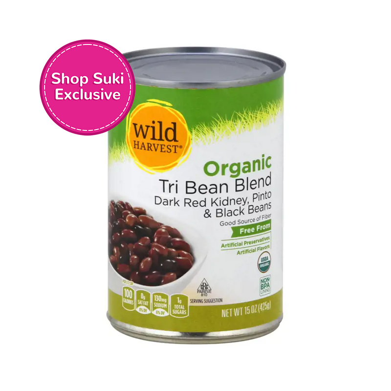 Wild Harvest Organic Tri Bean Blend 425g