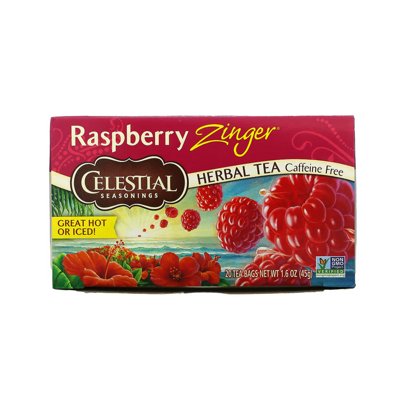 Celestial Herbal Tea Raspberry Zinger 45g (1.6oz)