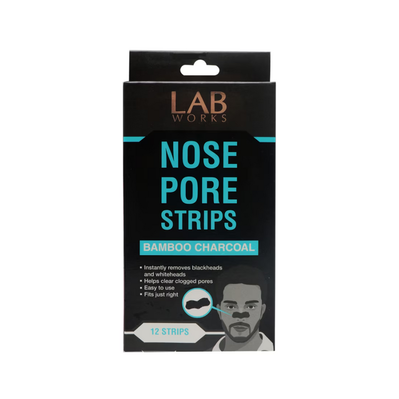 Labworks Bamboo Charcoal Nose Pore Strips 12's