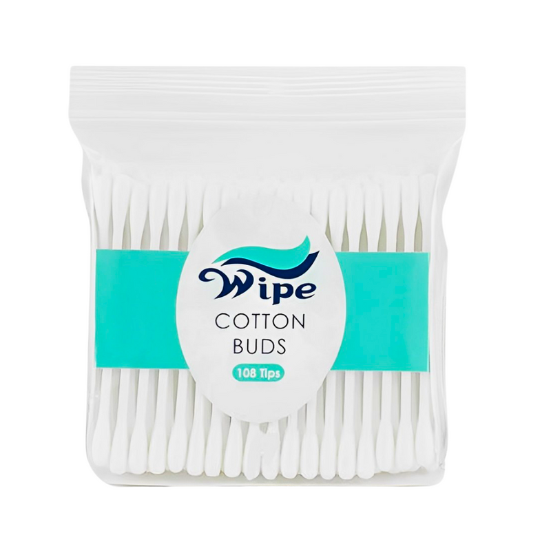 Wipe Tips Wipe Cotton Buds Plastic 108 Tips