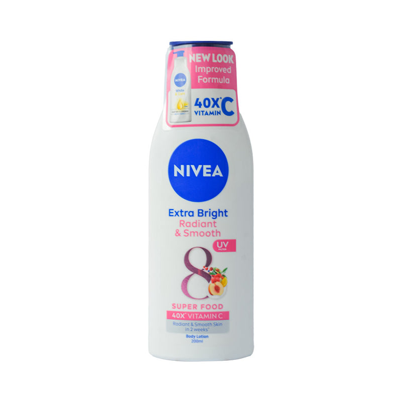 Nivea Extra Bright Lotion Radiant And Smooth 200ml