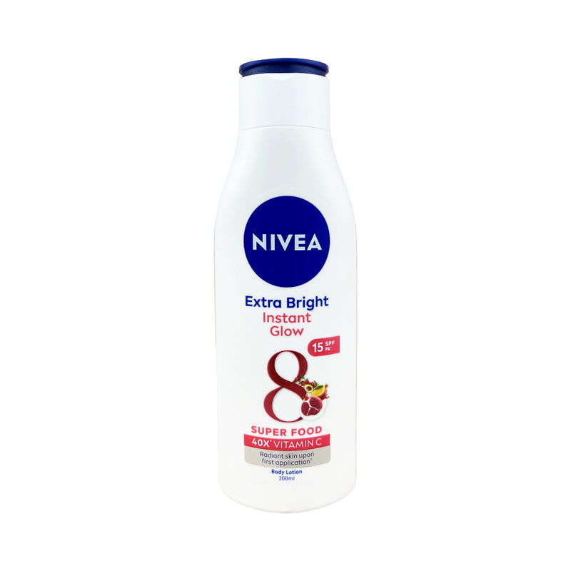 Nivea Extra Bright Lotion Instant Glow SPF 15 200ml