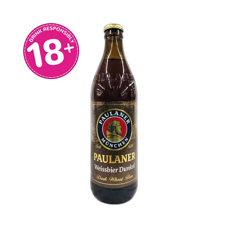 Paulaner Beer Hefe-Weibbier Dunkel 500ml