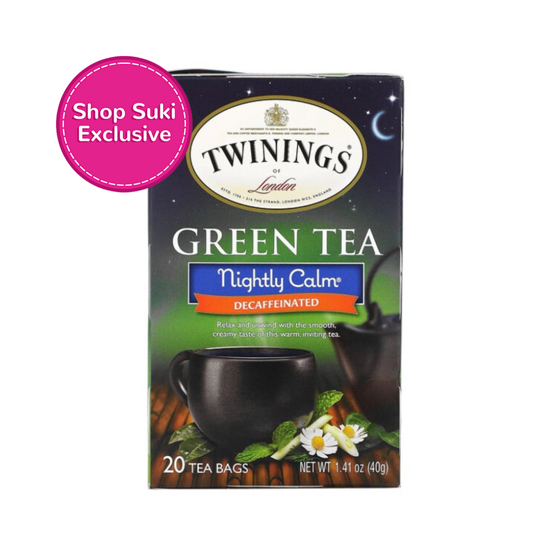 Twinings Green Tea Nightly Calm Decaffeinated 40g