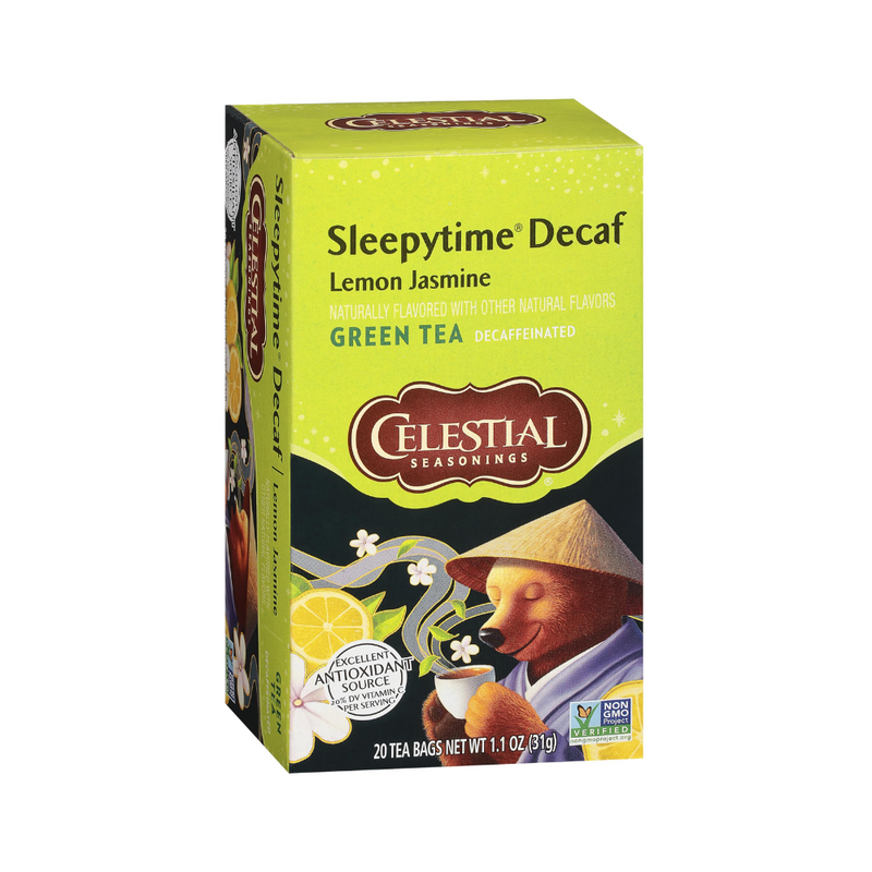 Celestial Sleepytime Decaf Lemon Jasmine Green Tea 31g