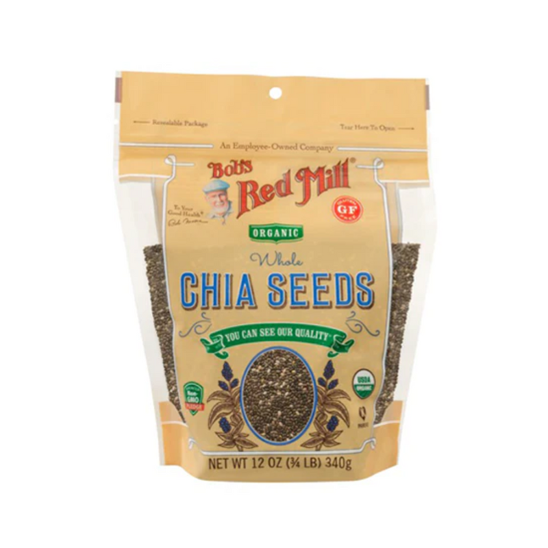 Bob's Red Mill Organic Whole Chia Seeds 340g