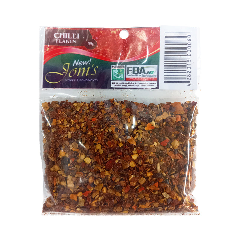 Jom's Chili Flakes 35g