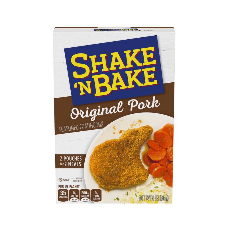 Shake 'N Bake Original Pork Seasoned Coating Mix 141g (5oz)