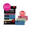 MicroMagic MicroFiber Cleaning Towel 30cm x 30cm 3's