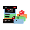 MicroMagic MicroFiber Cleaning Towel 40cm x 40cm 3's