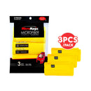 MicroMagic MicroFiber Cleaning Towel 40cm x 40cm 3's