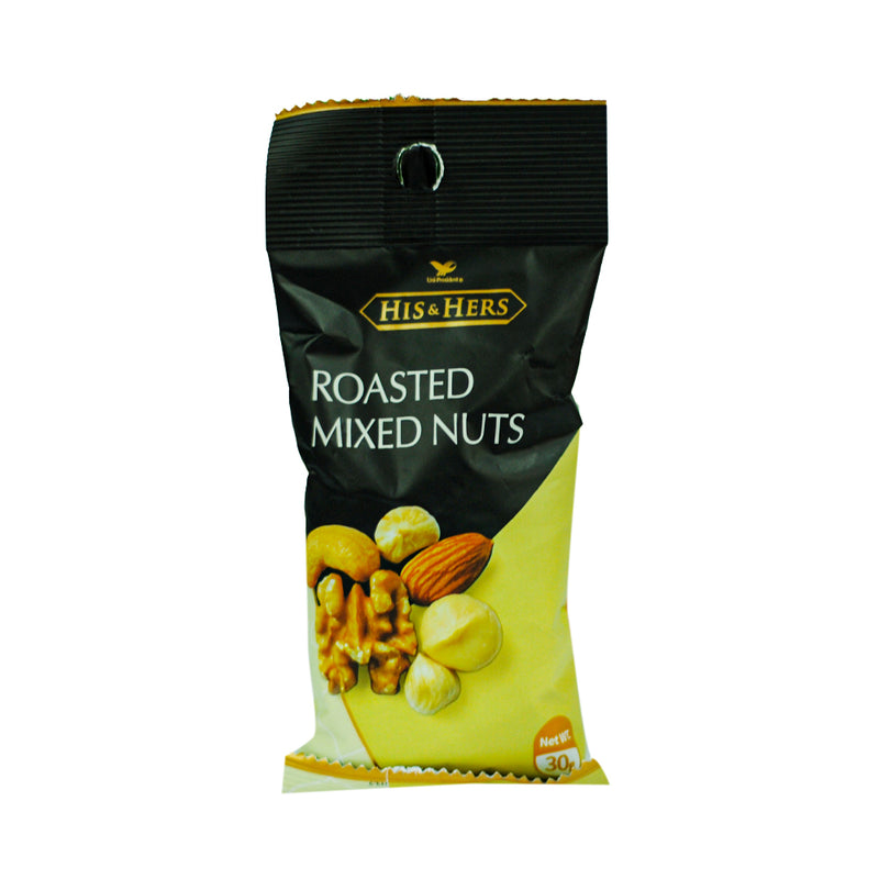 His & Hers Roasted Mixed Nuts 30g