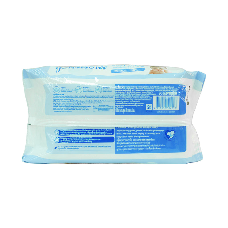 Johnson's Messy Times Baby Wipes 80's - Main Image