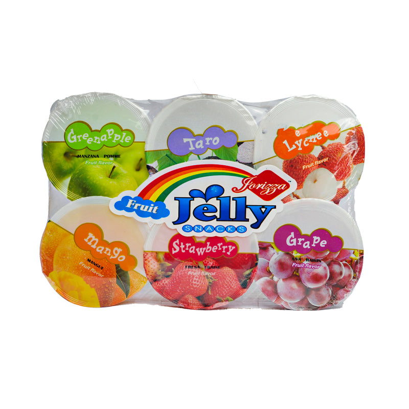 Jorizza Fruit Jelly Assorted Flavor 6's