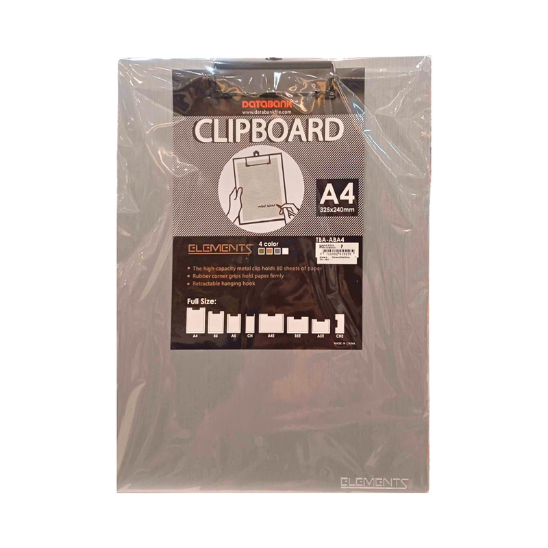 Databank Clipboard 325 x 240mm A4