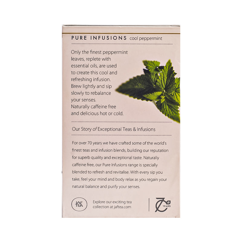 Jaf Tea Pure Infusions Cool Peppermint 30g x 20 Tea Bags