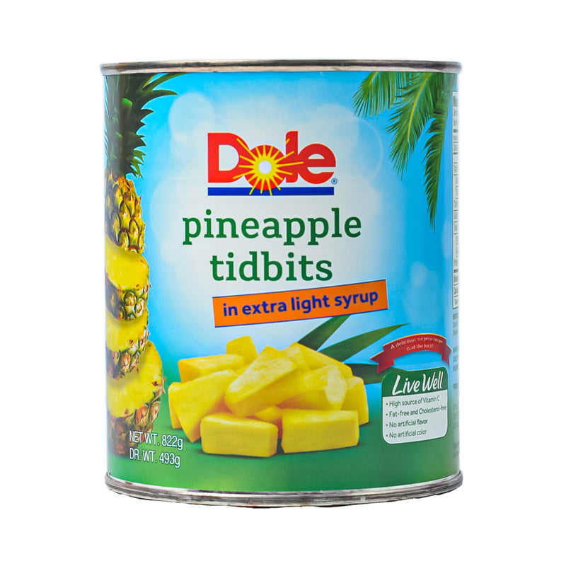 Dole Pineapple Tidbits 822g