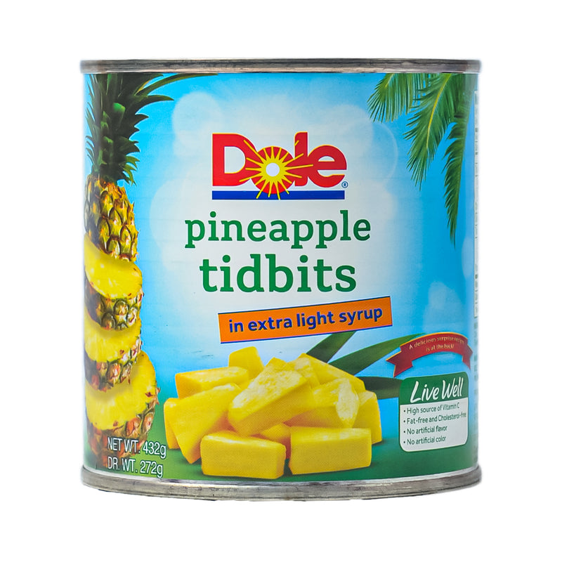 Dole Pineapple Tidbits 432g