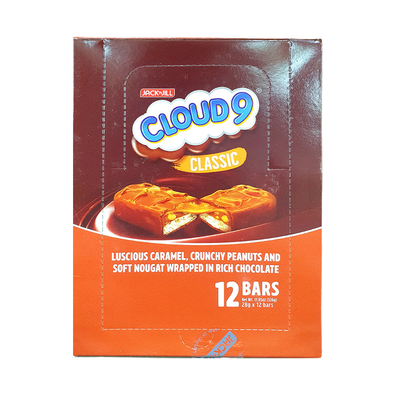 Cloud 9 Chocolate Bar Classic 28g x 12's