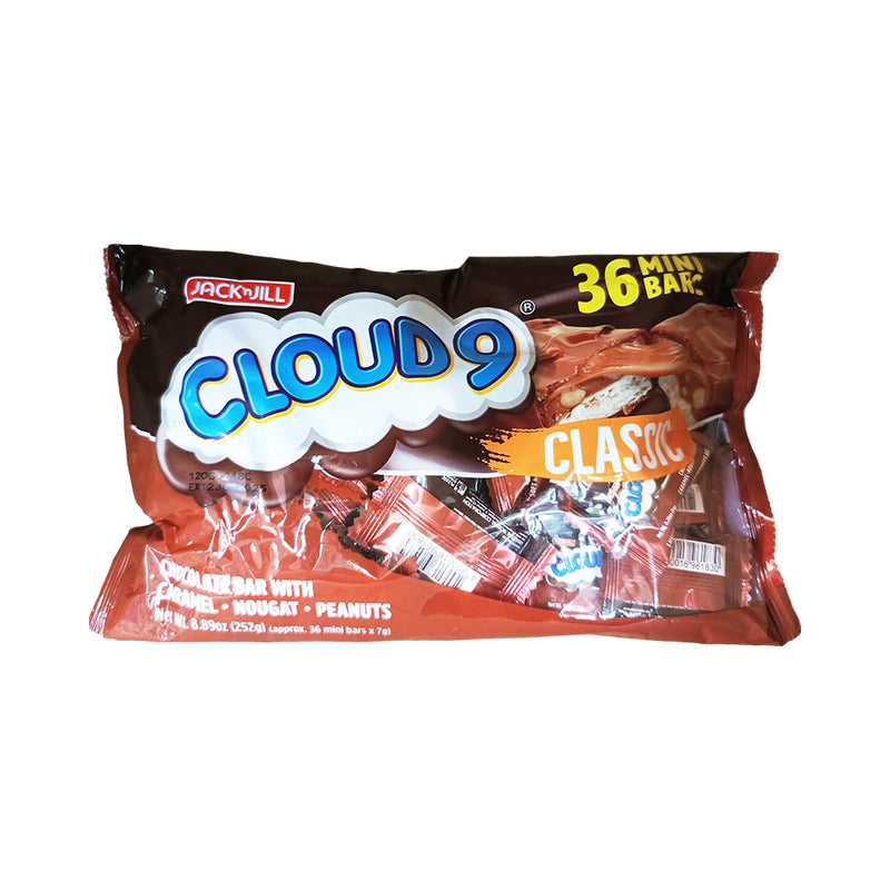 Cloud 9 Mini Chocolate Bar Classic 36's