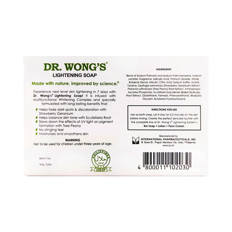 Dr. Wong's Lightening Soap 60g