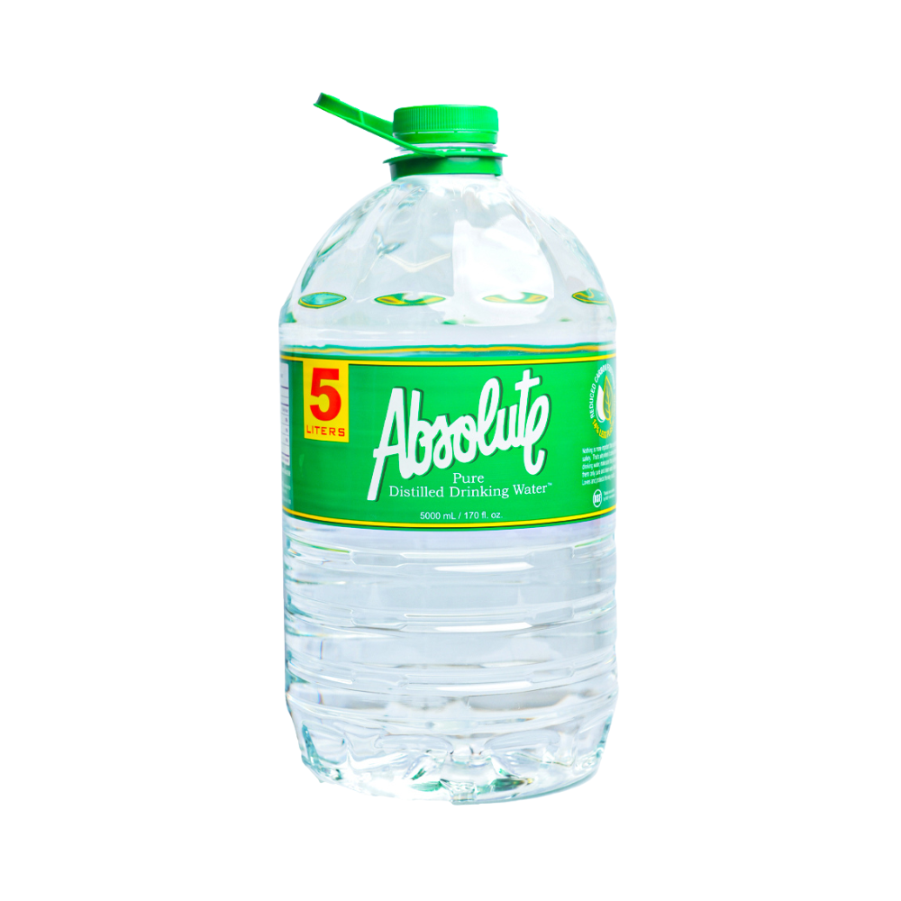 Absolute Liter Absolute Distilled Water 5L