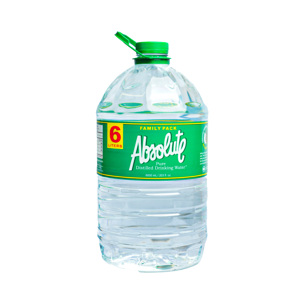 Absolute Liter Absolute Distilled Water 6L