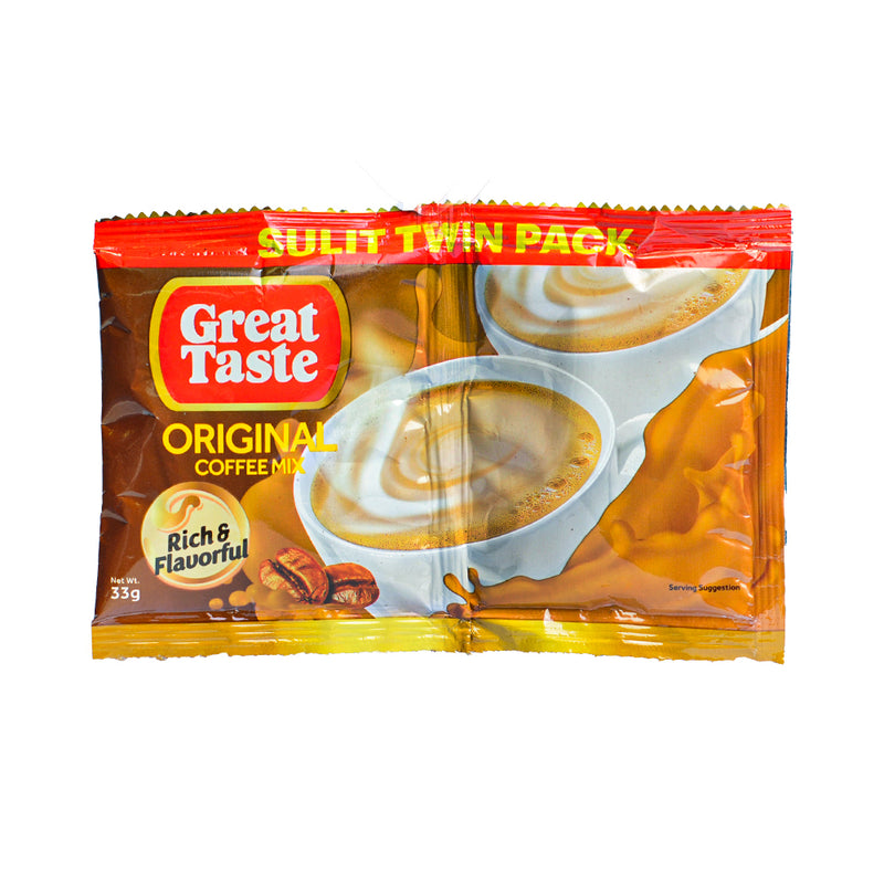 Great Taste Coffee Mix Original Twin Pack 33g