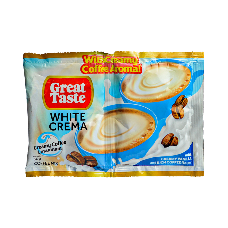 Great Taste Coffee Mix White Crema Twin Pack 50g