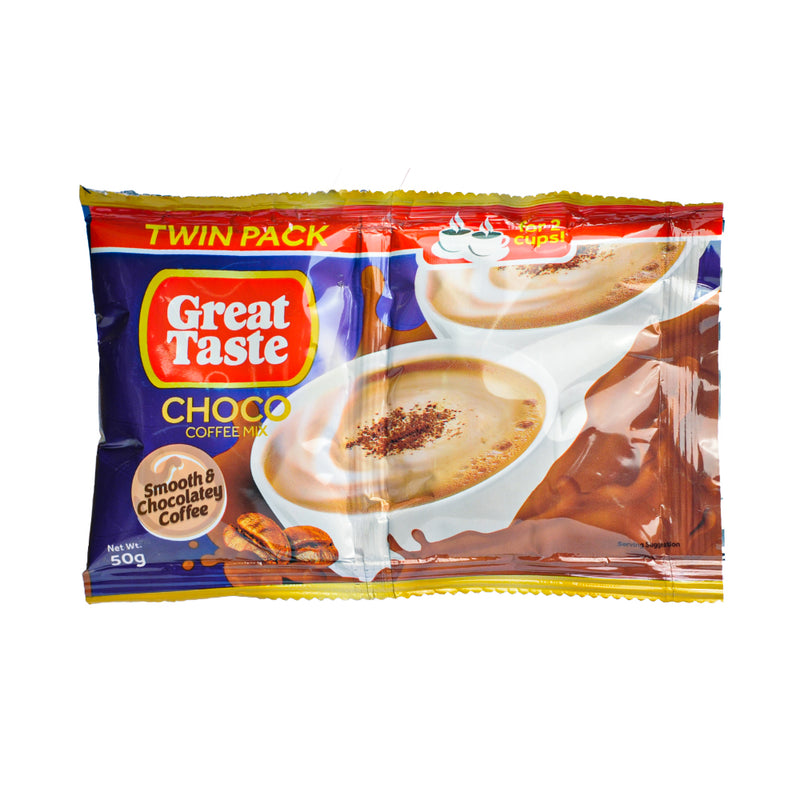 Great Taste Coffee Mix Choco Twin Pack 50g
