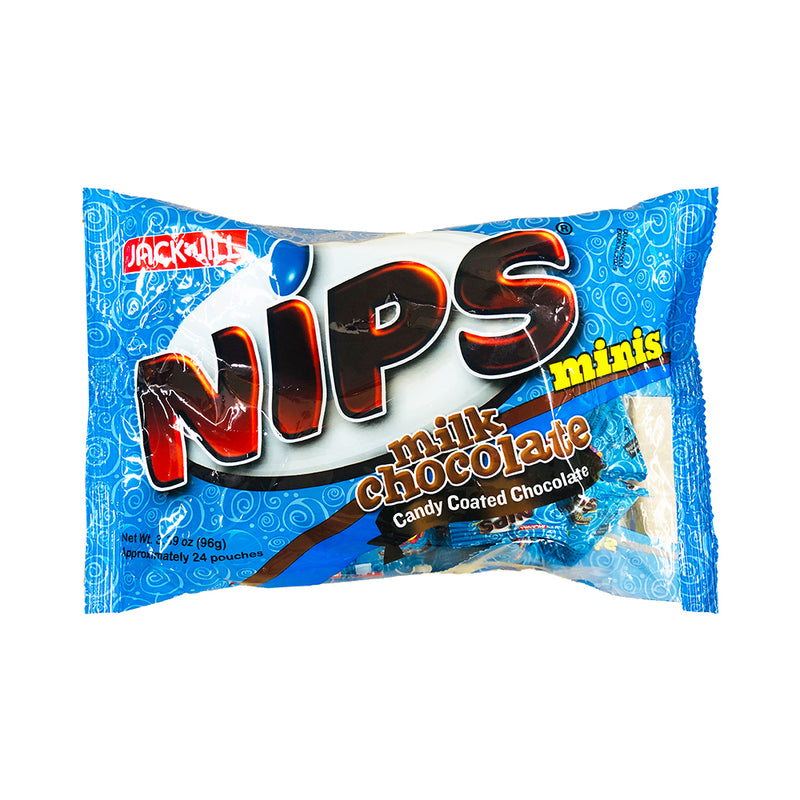 Jack 'n Jill Nips Milk Chocolate Mini 4g x 24 Pouches