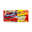 Jack 'n Jill Magic Flakes Premium Crackers 28g x 10's + 1