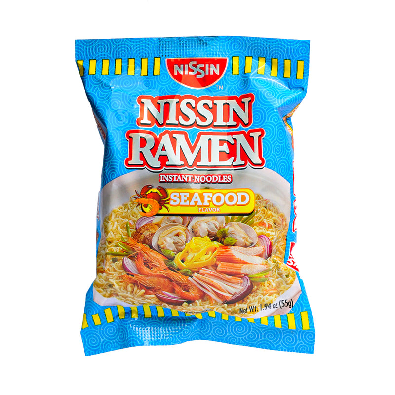 Nissin Instant Noodle Ramen Seafood 55g